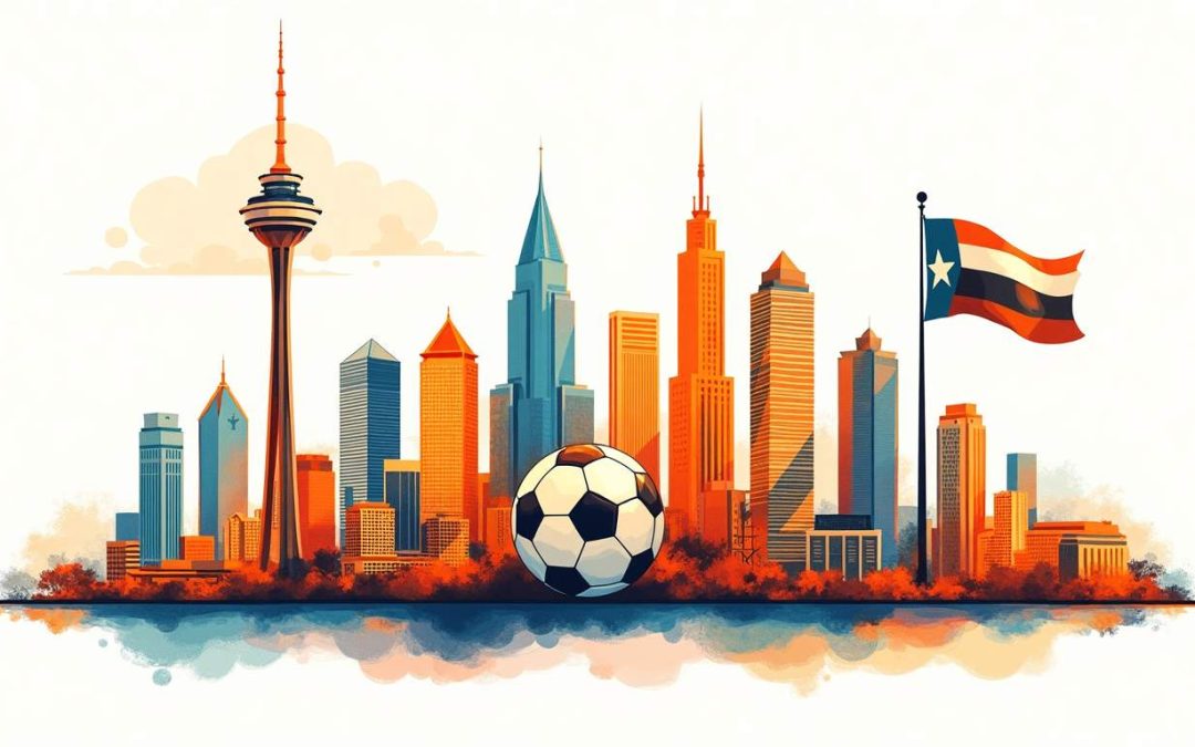 Draw an illustration of a vibrant arlington