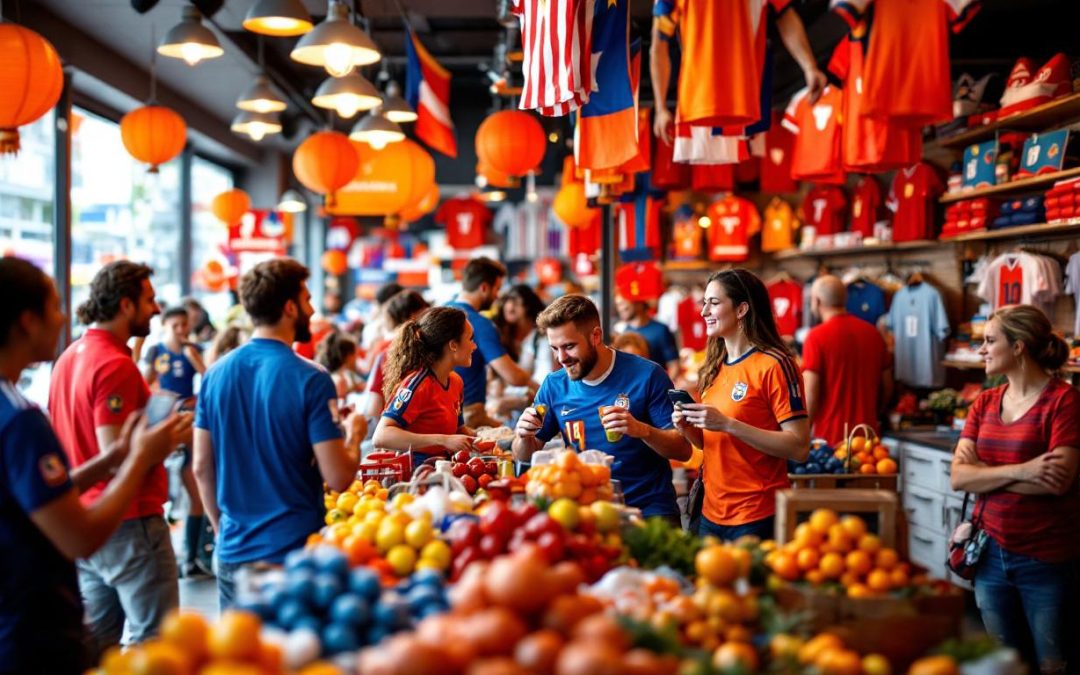 Compras para la Copa Mundial en Arlington, TX